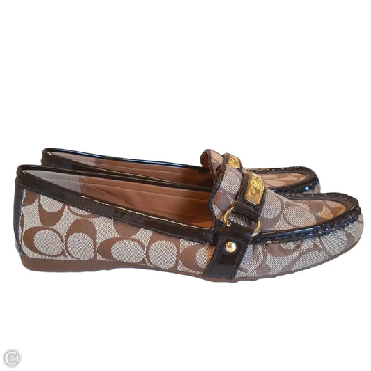 Shoes Designer By Coach In Brown, Size: 8.5