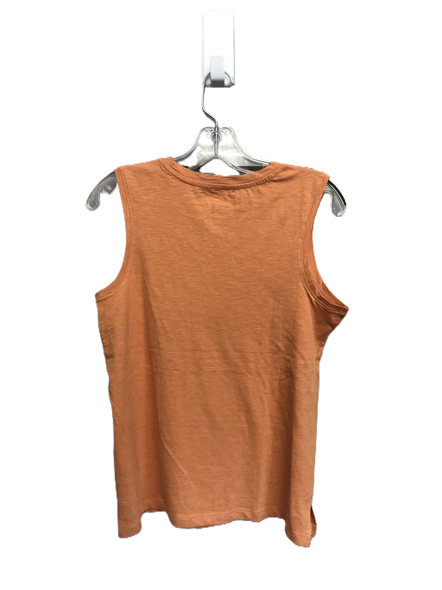 Orange Top Sleeveless By Sonoma, Size: Xs