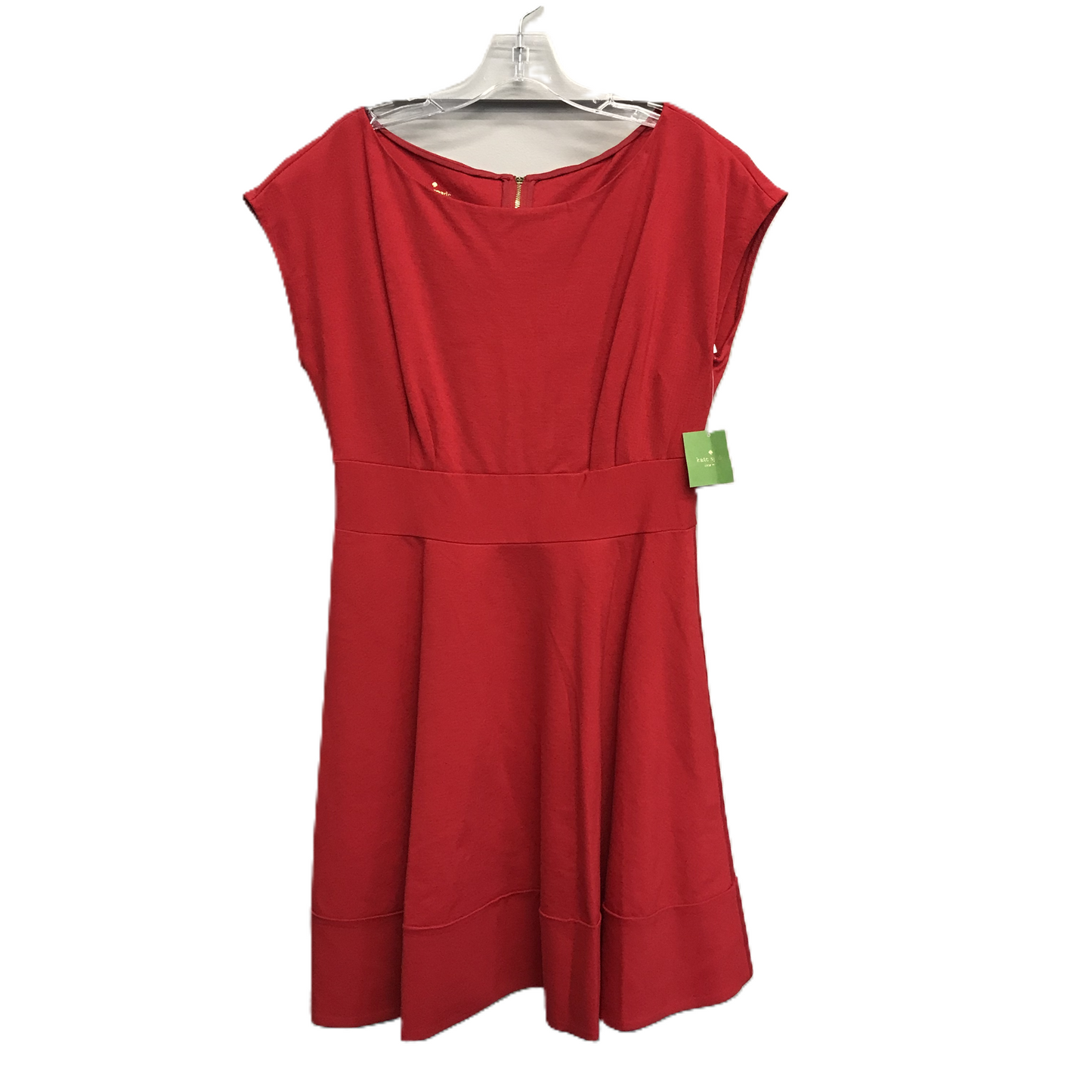 Red Dress Designer By Kate Spade, Size: L