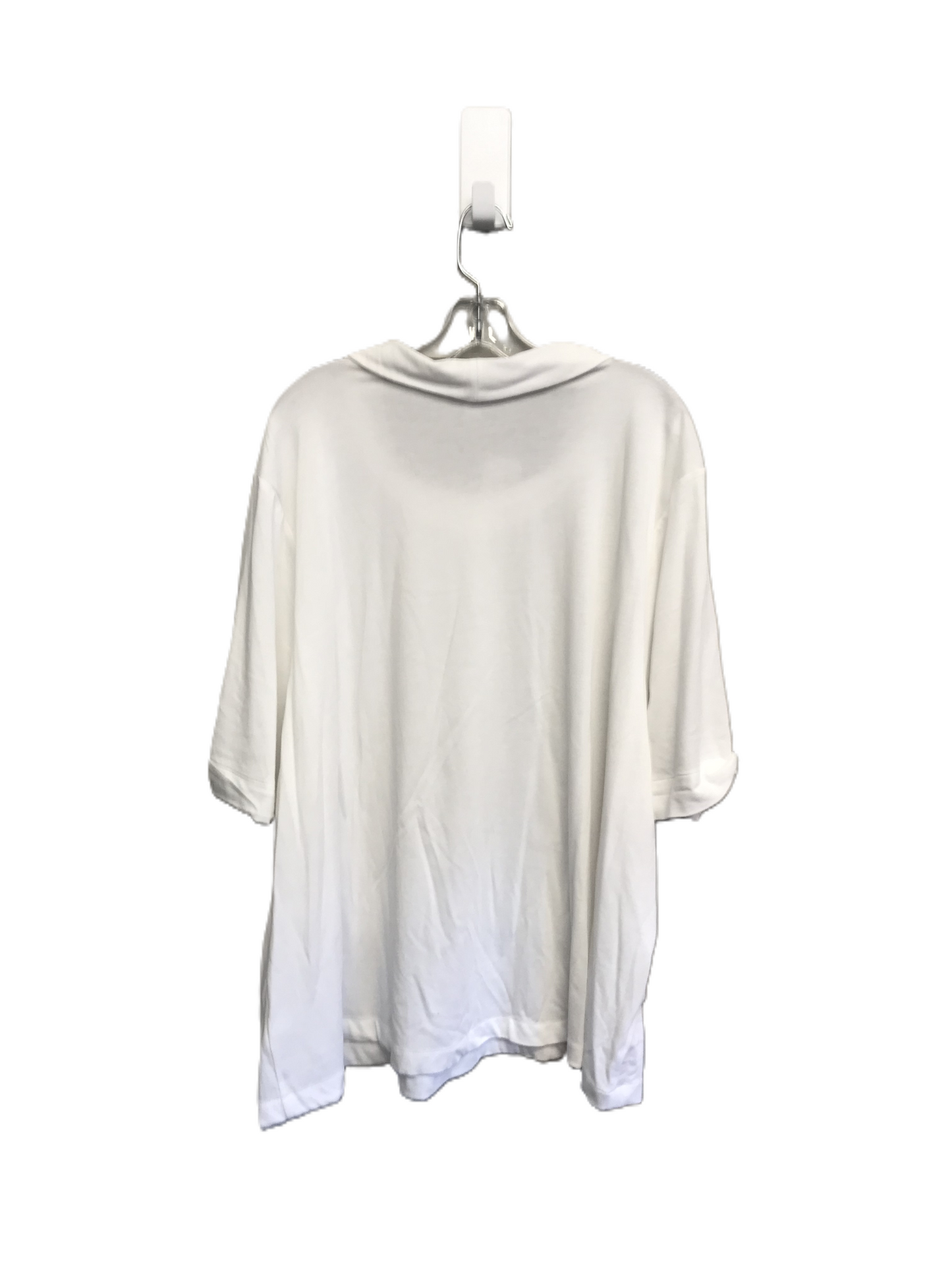 White Top Short Sleeve Basic By Pure Jill, Size: 4x