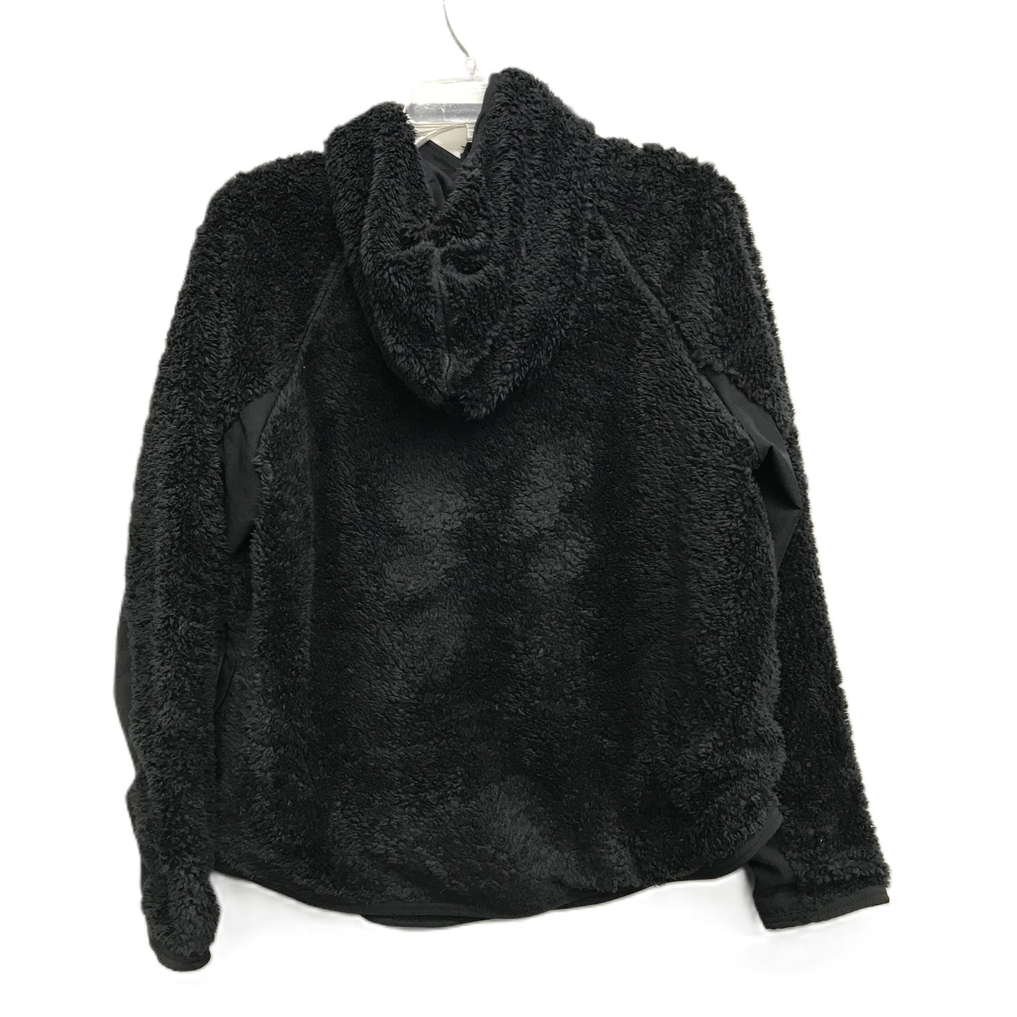 Jacket Faux Fur & Sherpa By Nike In Black, Size: M