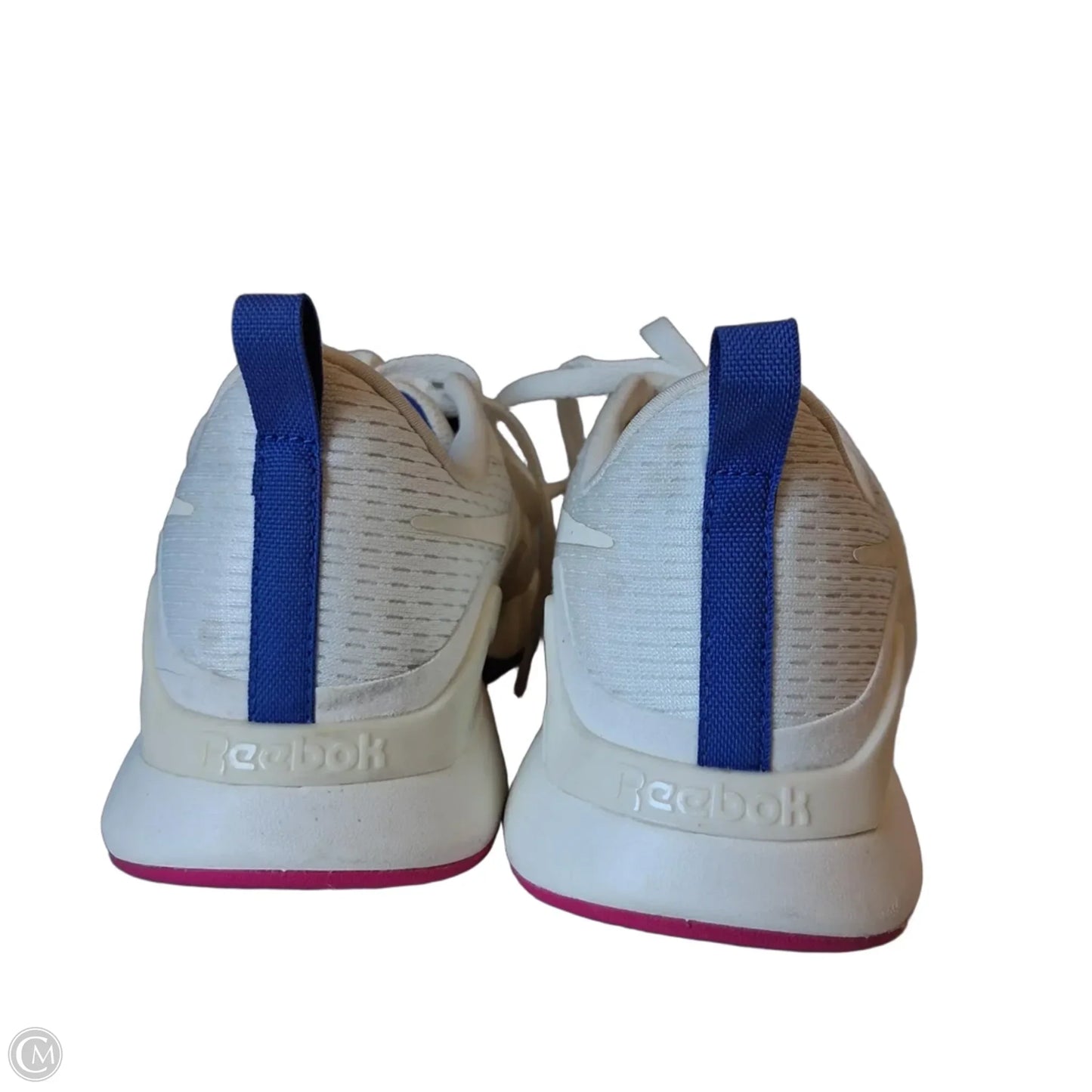 Shoes Athletic By Reebok In Blue & White, Size: 8