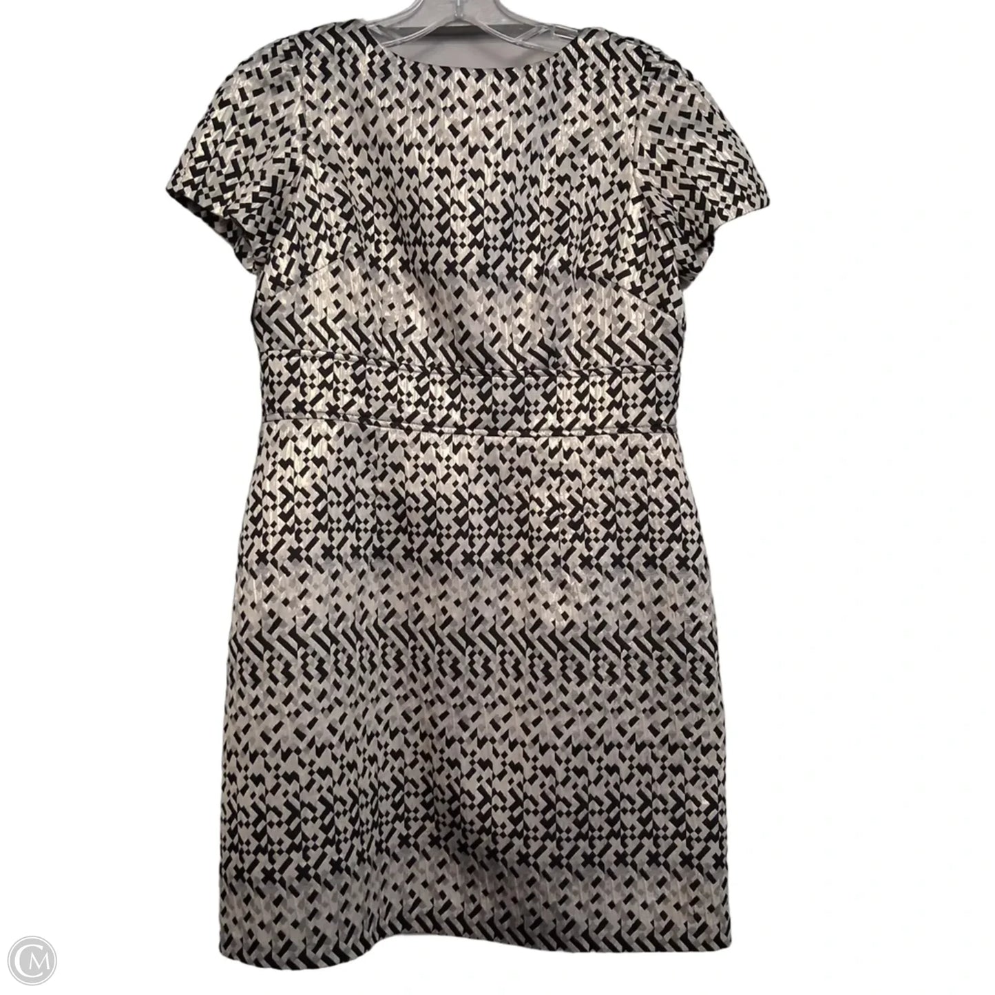 Dress Party Short By Vince Camuto In Black & Gold, Size: Mp