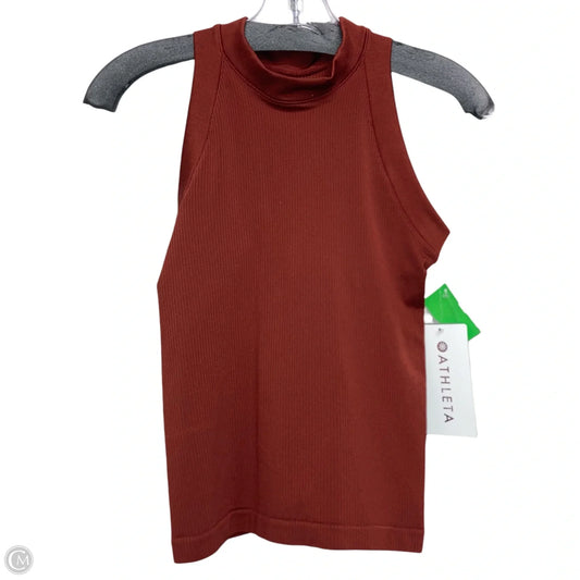 Athletic Tank Top By Athleta In Brown, Size: Xs