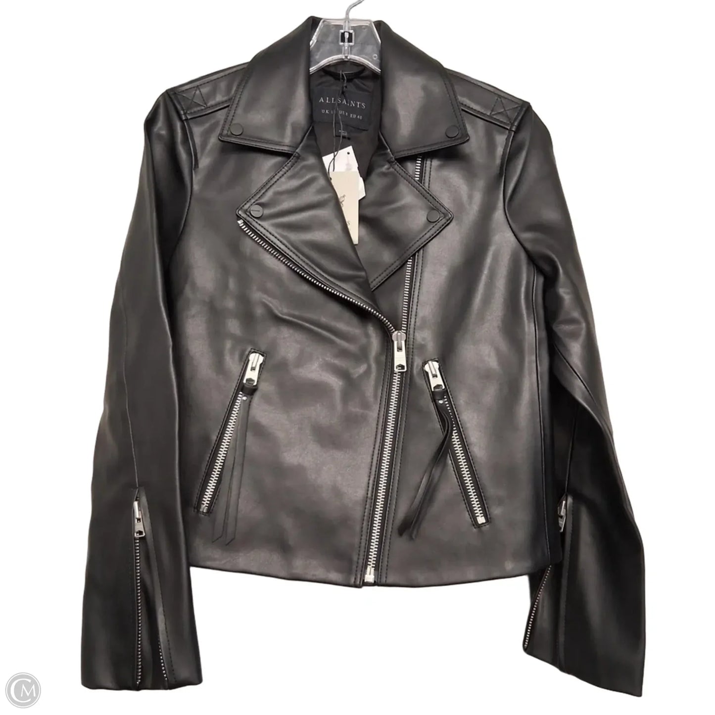 Jacket Designer By All Saints In Black, Size: 8
