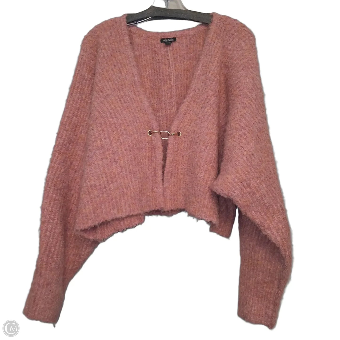 Sweater By Wild Fable In Pink, Size: 1x