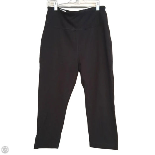 Athletic Pants By Croft And Barrow In Black, Size: Xl
