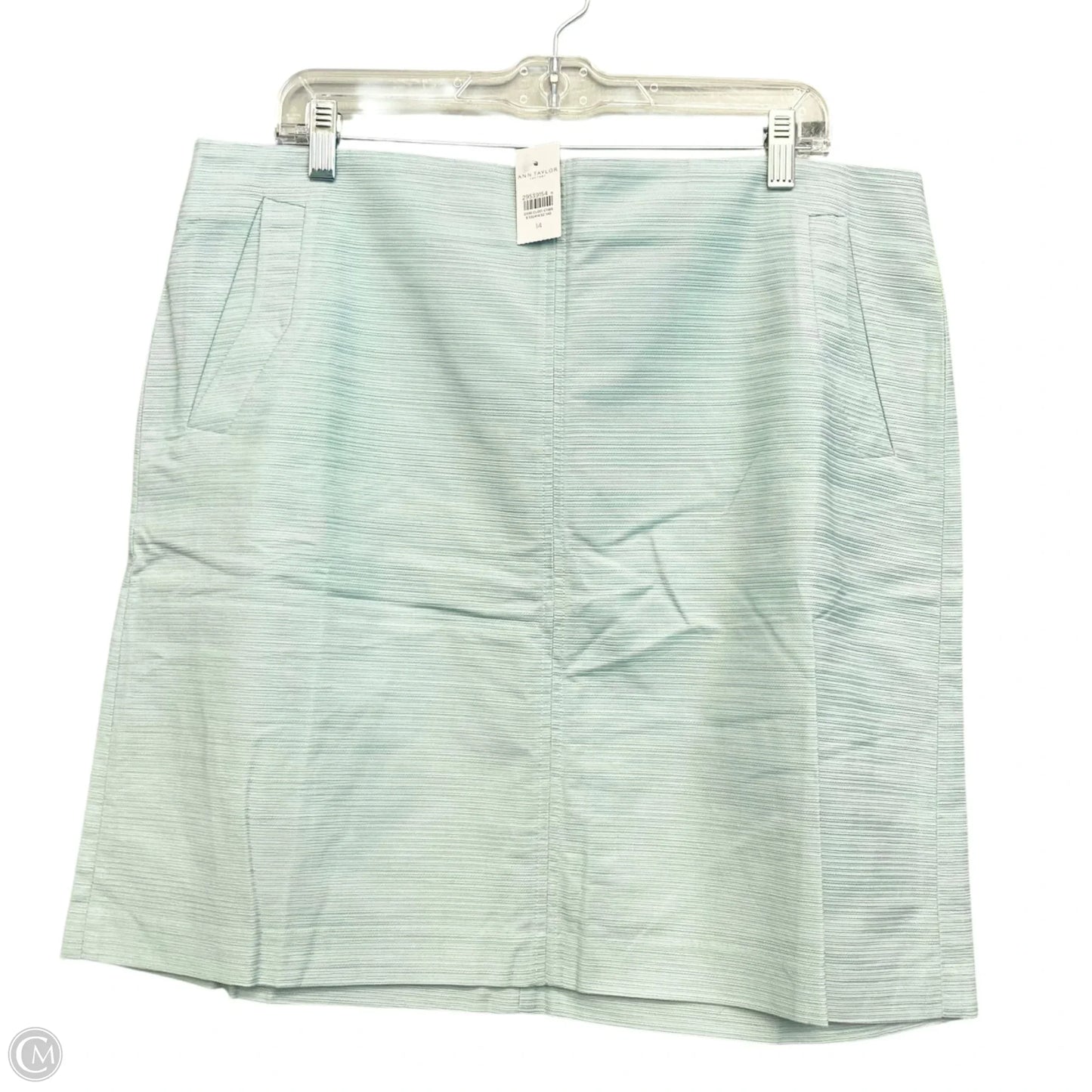 Skirt Mini & Short By Ann Taylor In Green, Size: 14