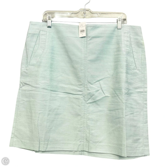 Skirt Mini & Short By Ann Taylor In Green, Size: 14