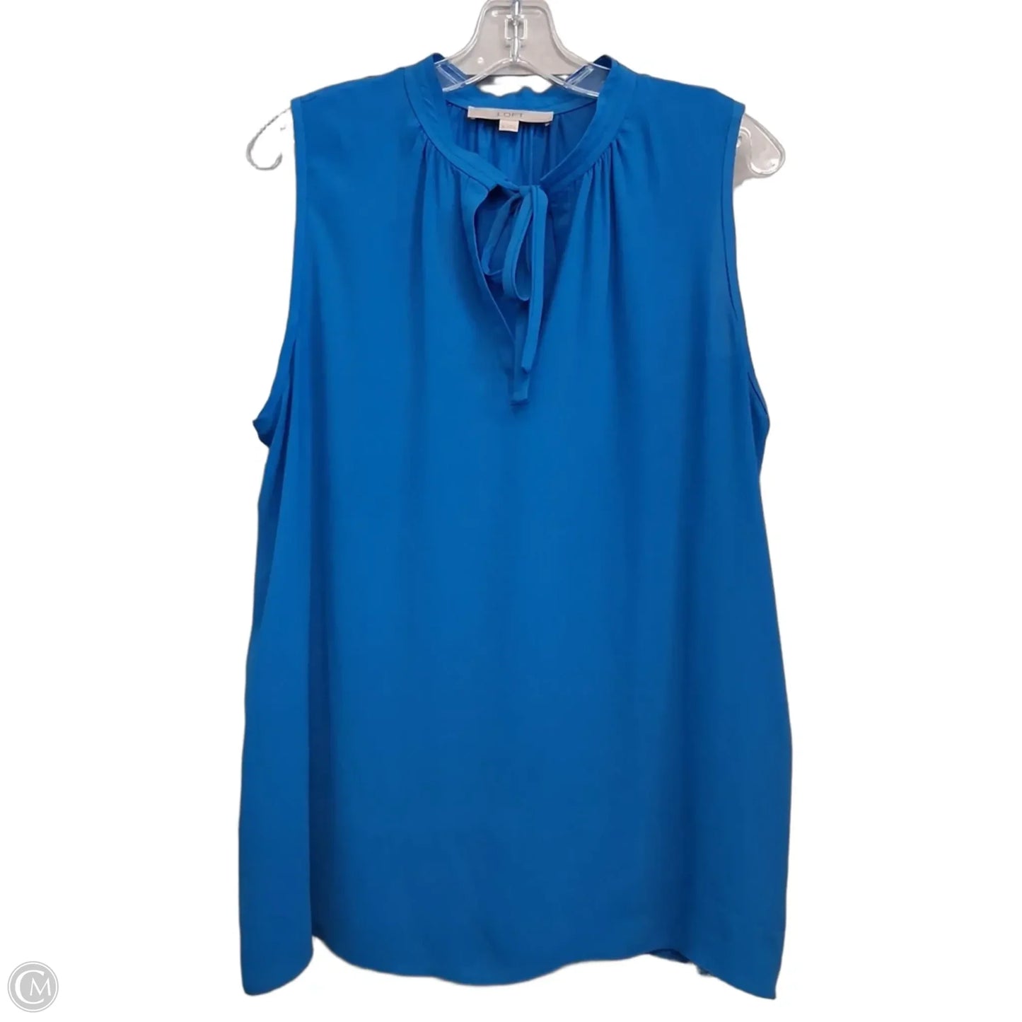 Top Sleeveless Basic By Loft In Blue, Size: Xl