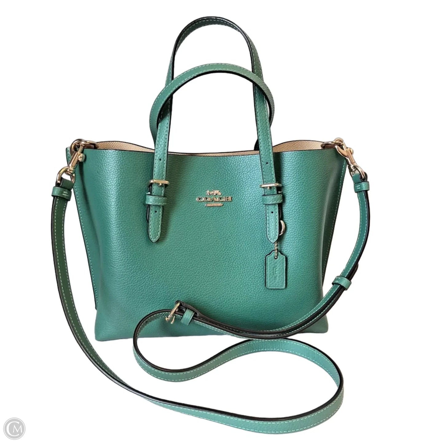 Handbag Designer By Coach, Size: Medium