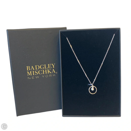 Necklace Pendant By Badgley Mischka