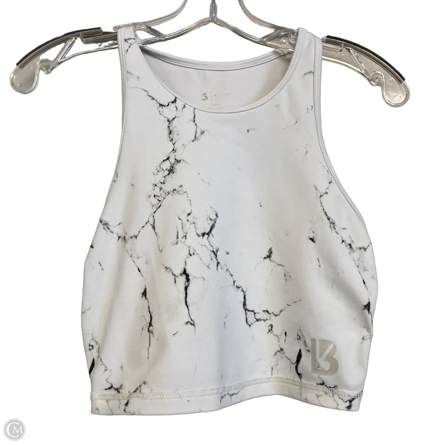 Athletic Tank Top By Buffbunny In White, Size: S
