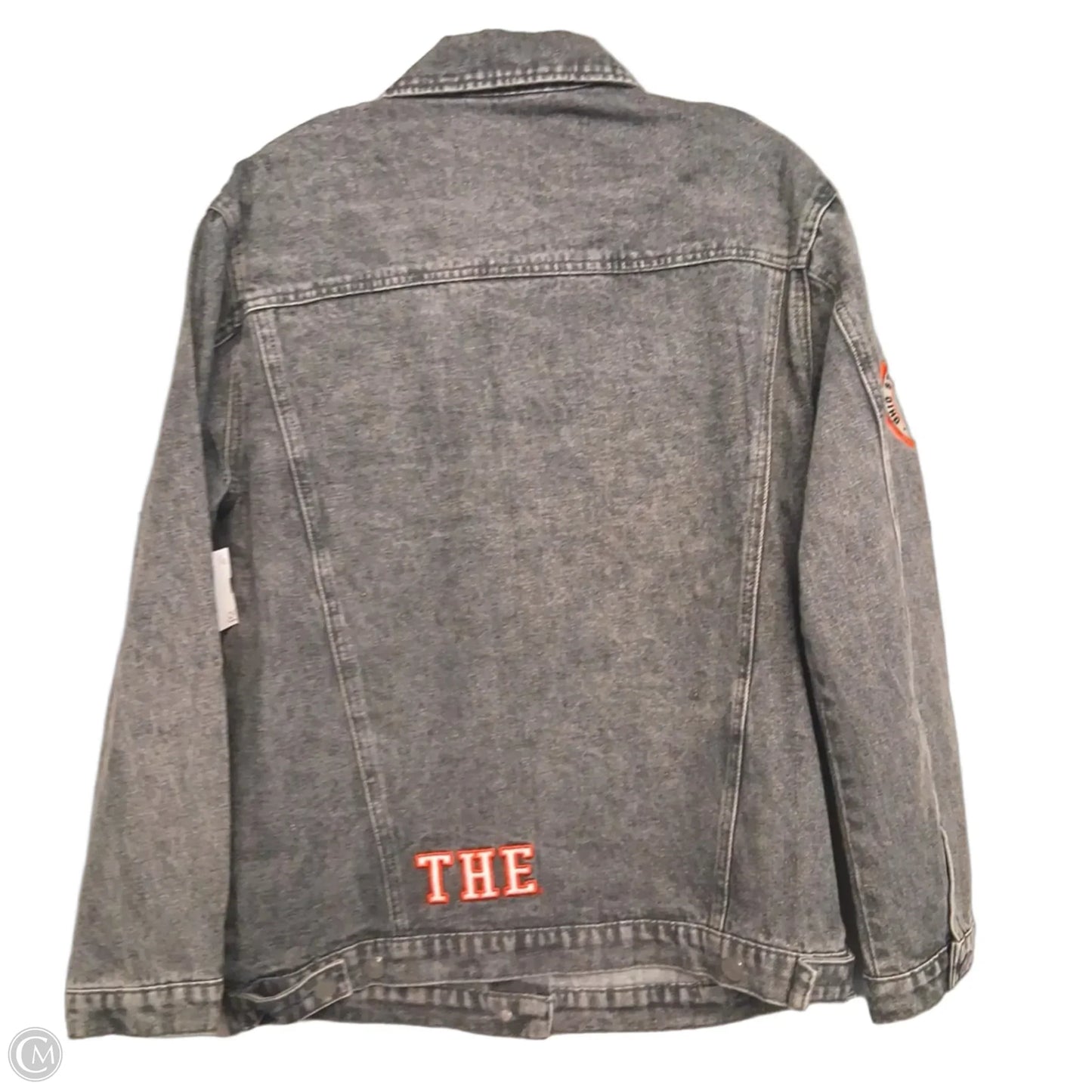 Jacket Denim By The Wild Collective In Black, Size: Xl