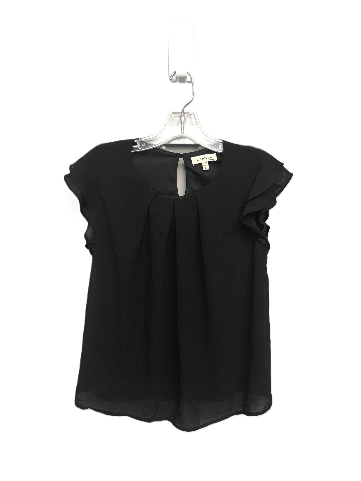 Top Short Sleeve By Monteau  Size: L