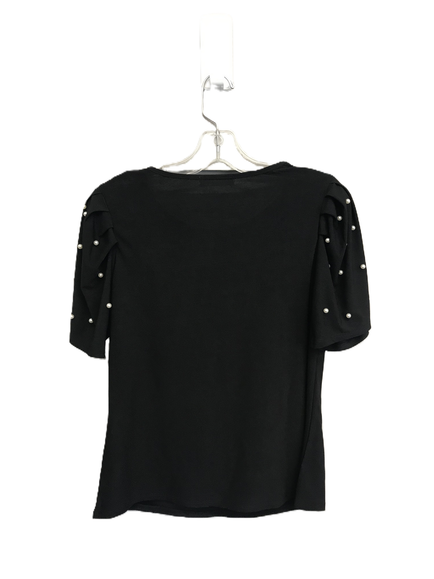 Black & White Top Short Sleeve By 89th And Madison, Size: S