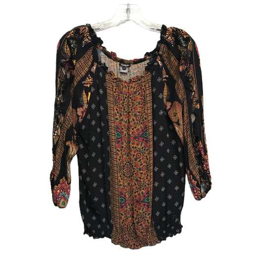 Top Long Sleeve By Desigual In Multi-colored, Size: M