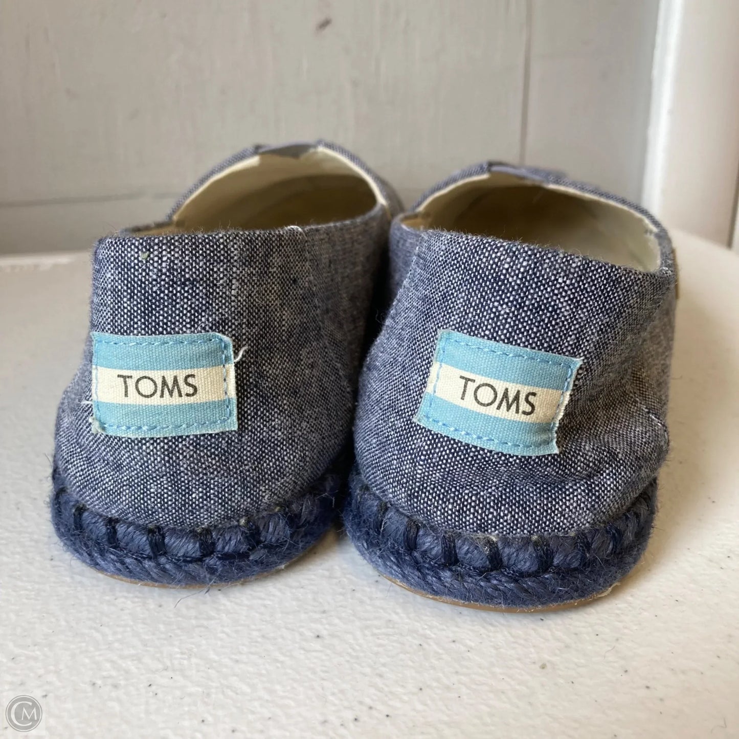 Shoes Sneakers By Toms In Blue, Size: 9