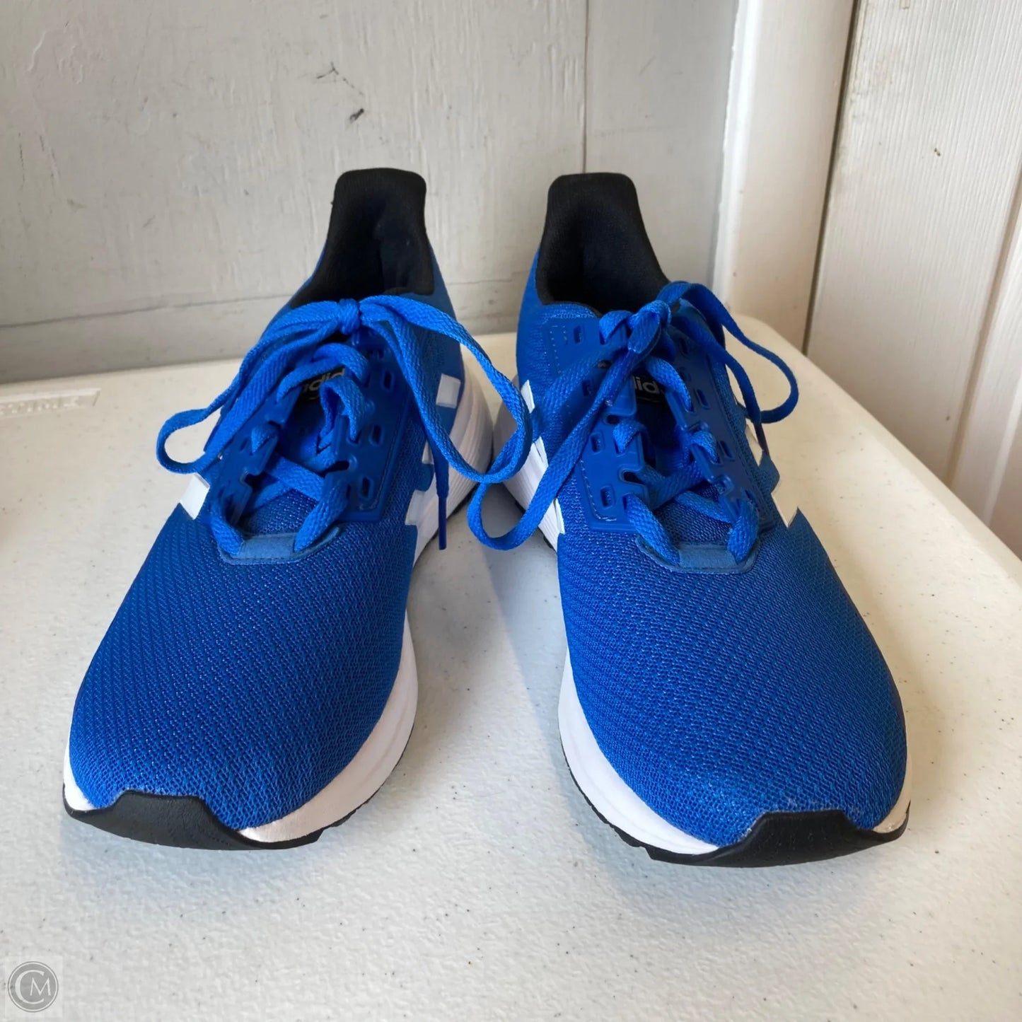 Shoes Athletic By Adidas In Blue & White, Size: 6
