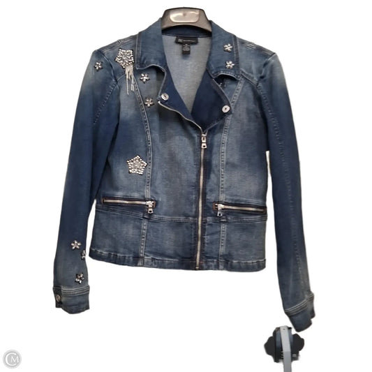 Jacket Denim By Inc In Blue Denim, Size: M