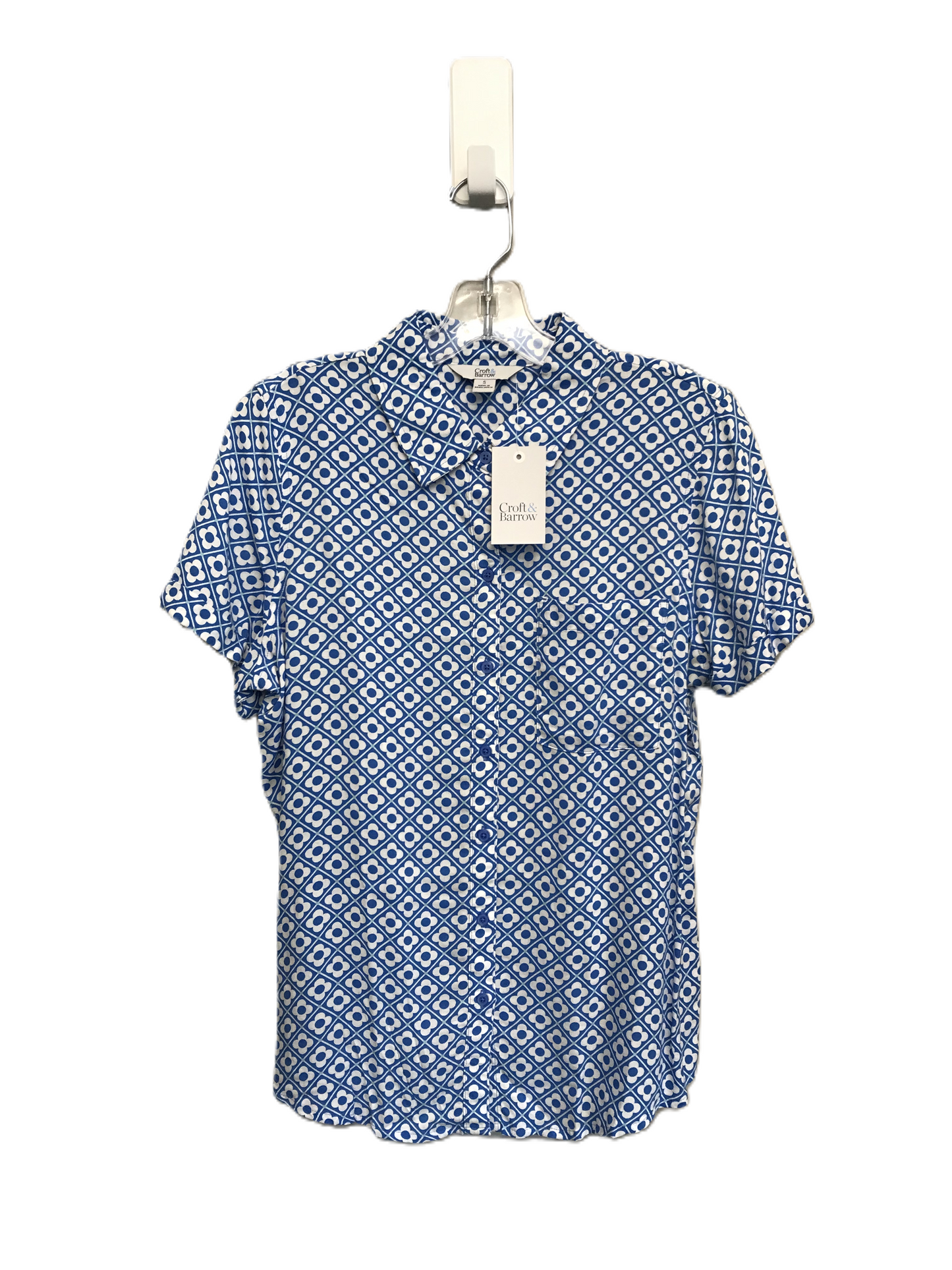 Top Short Sleeve By Croft And Barrow  Size: S