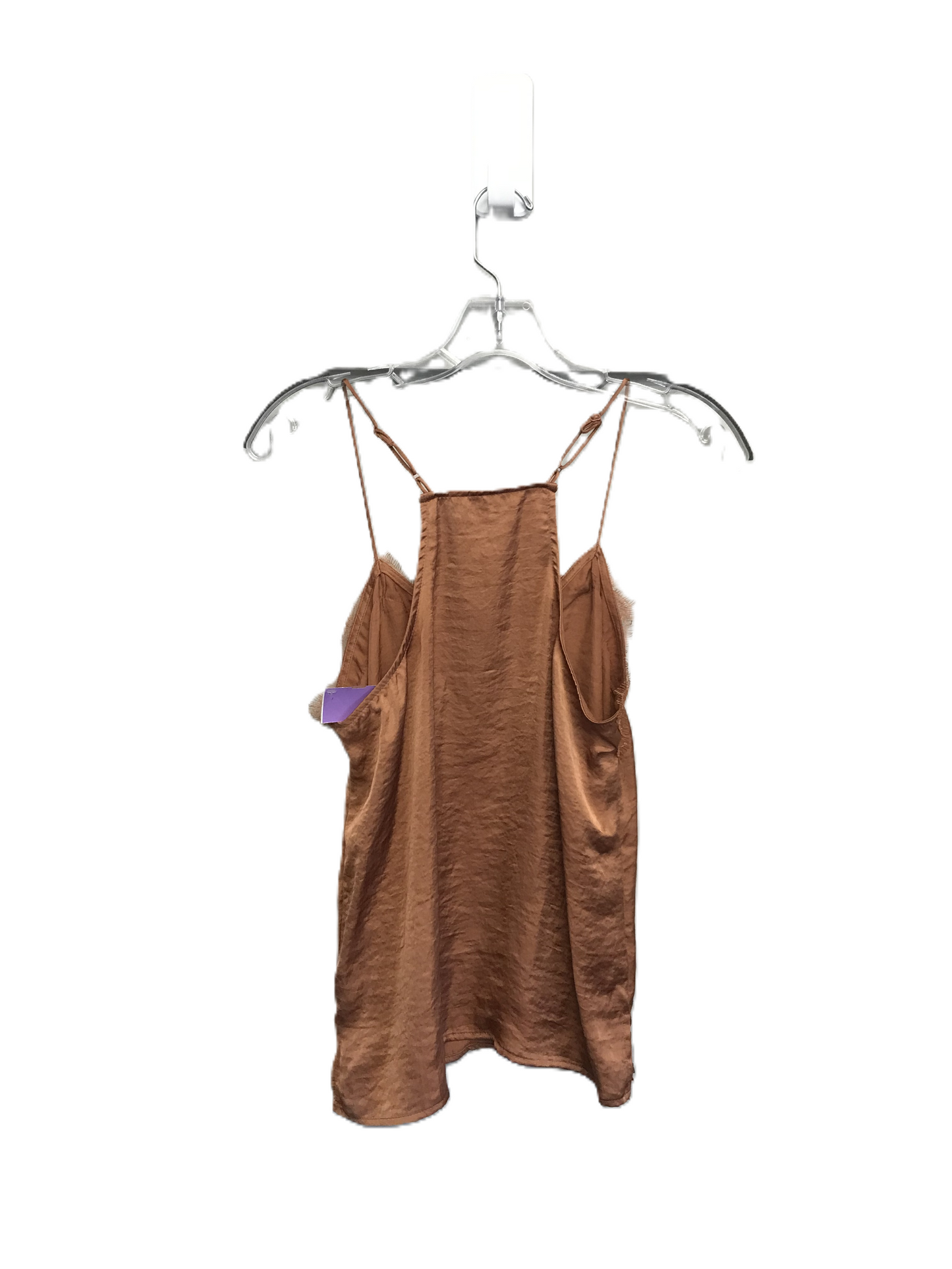 Brown Top Sleeveless By Nine West, Size: S