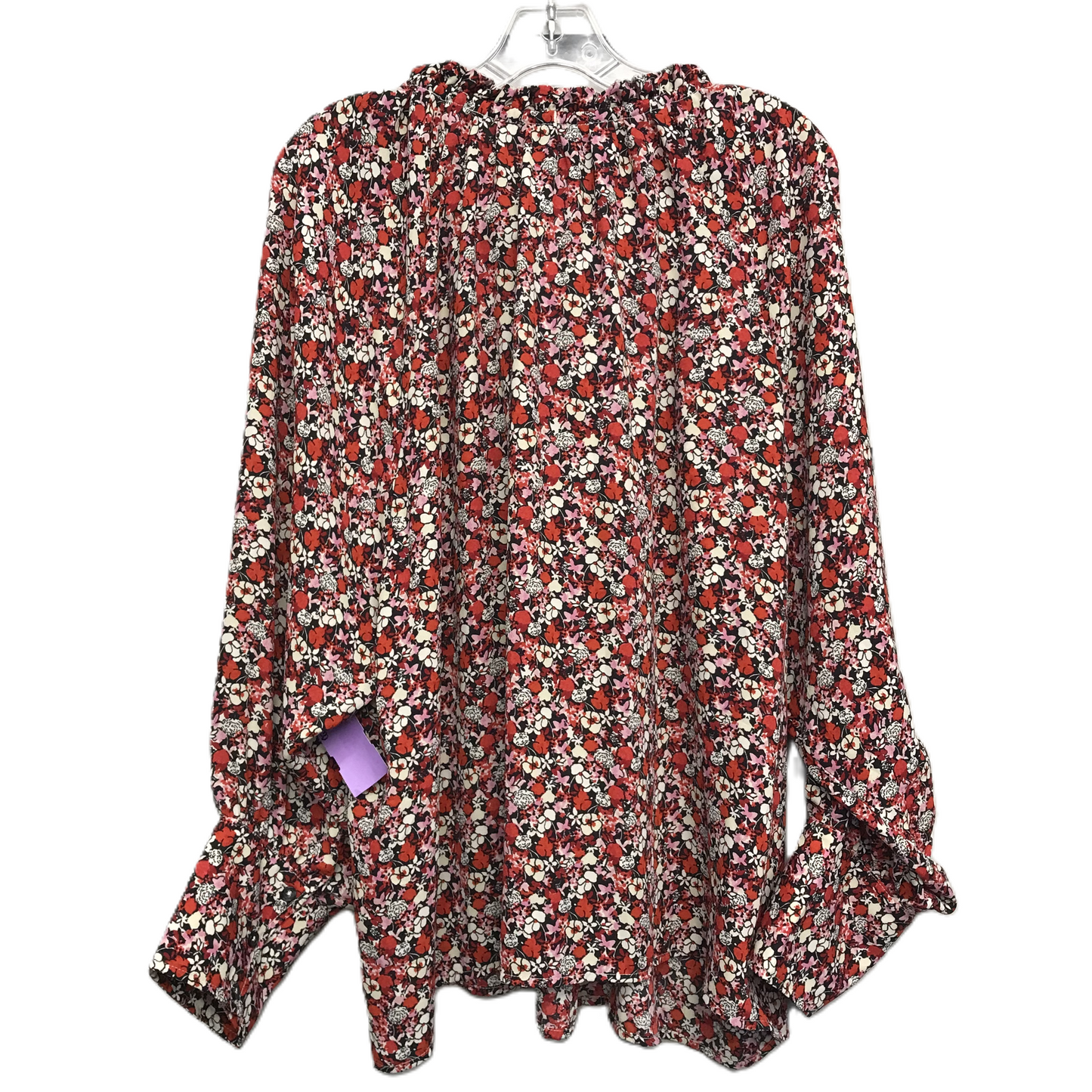 Top Long Sleeve By Sanctuary In Black & Red, Size: 2x