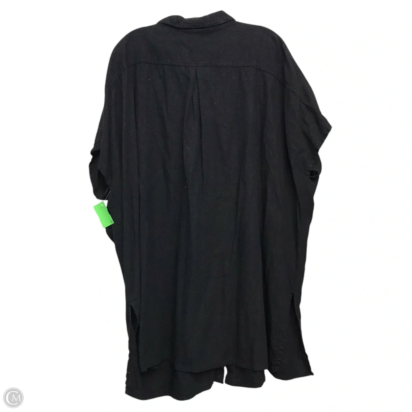 Top Short Sleeve By Ellos In Black, Size: 2x