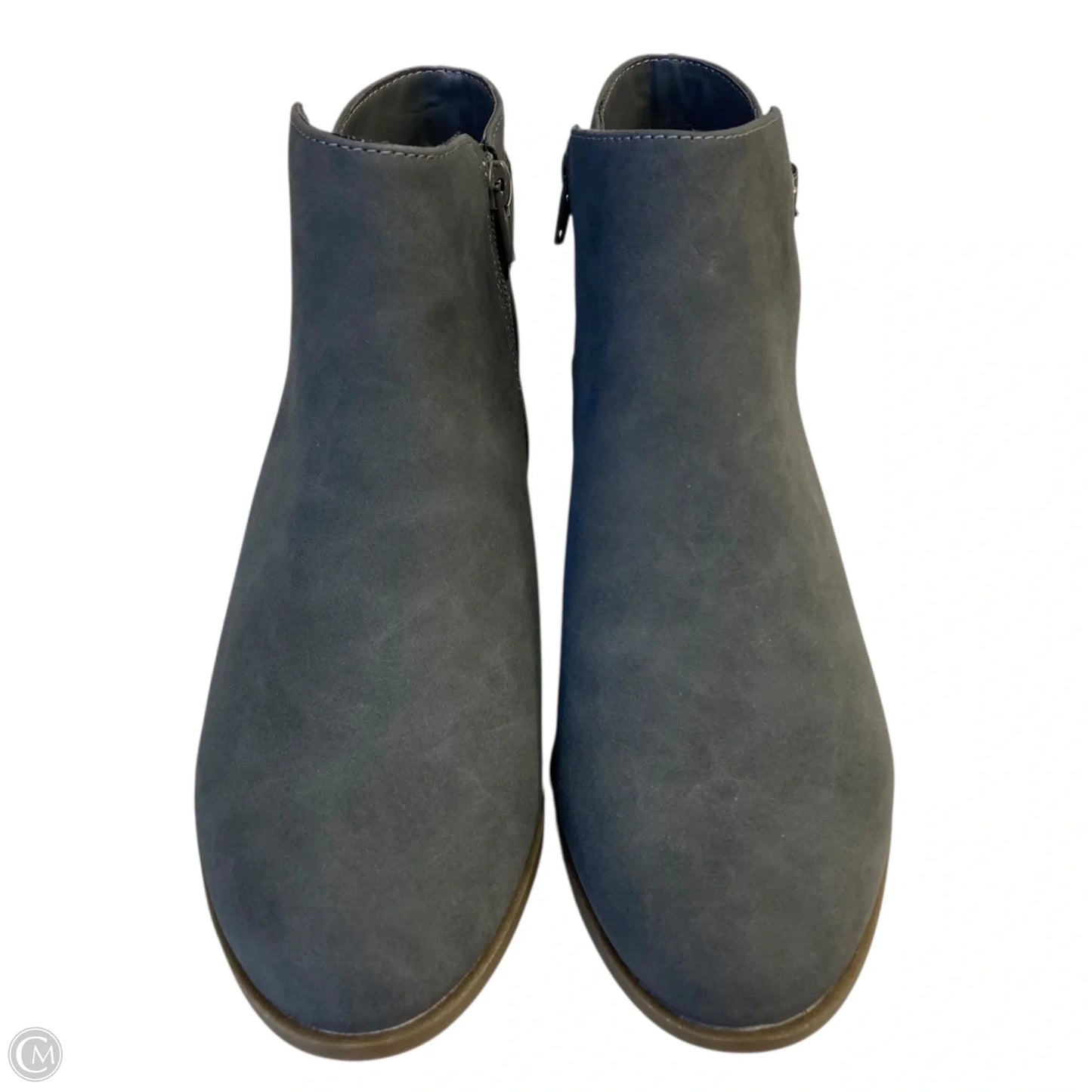 Boots Ankle Flats By St Johns Bay In Grey, Size: 8.5