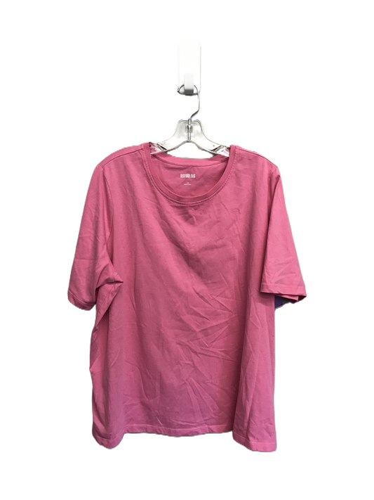 Top Short Sleeve Basic By Bedford Fair  Size: 2x