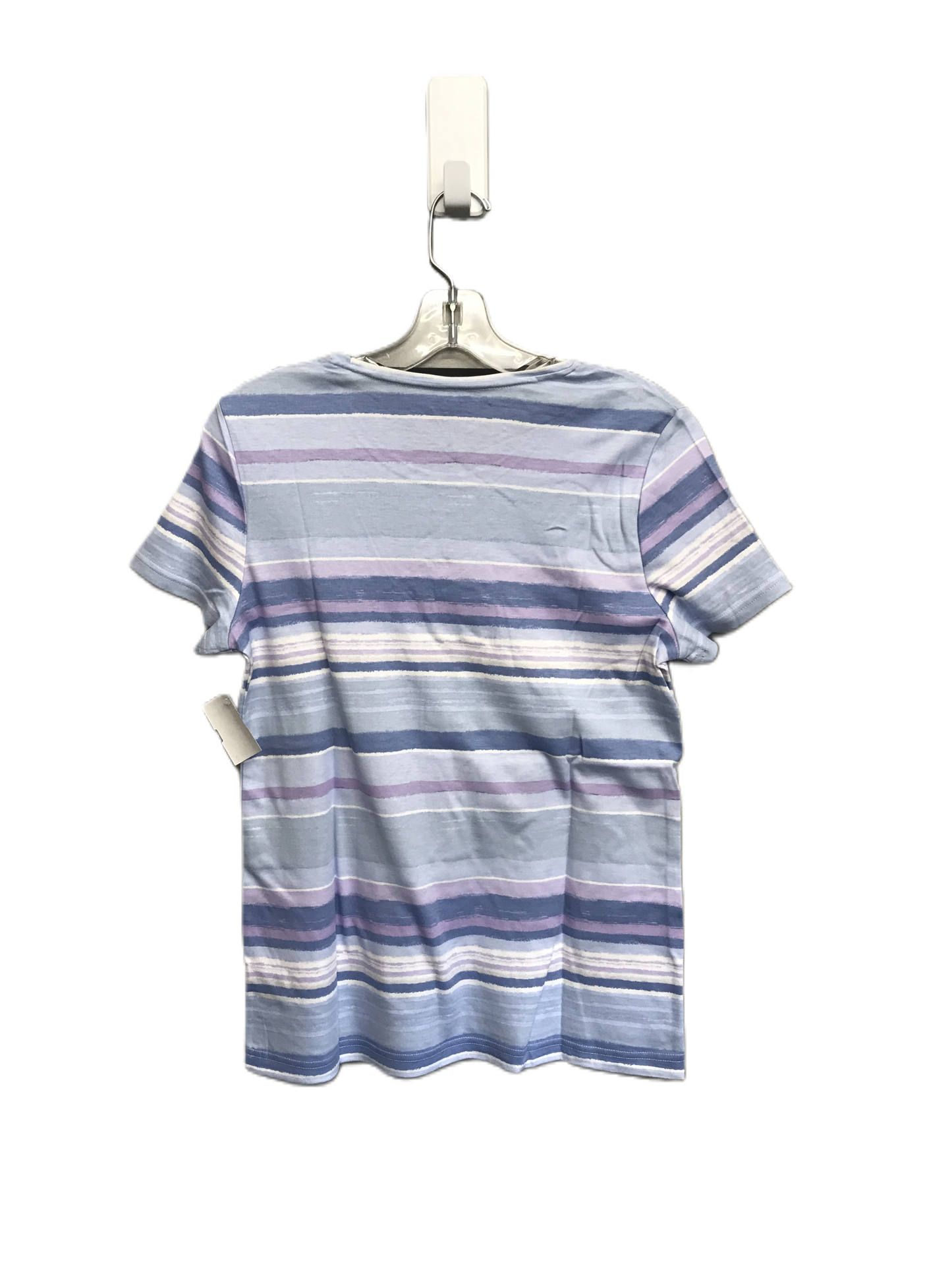 Blue & Pink Top Short Sleeve Basic By Croft And Barrow, Size: S