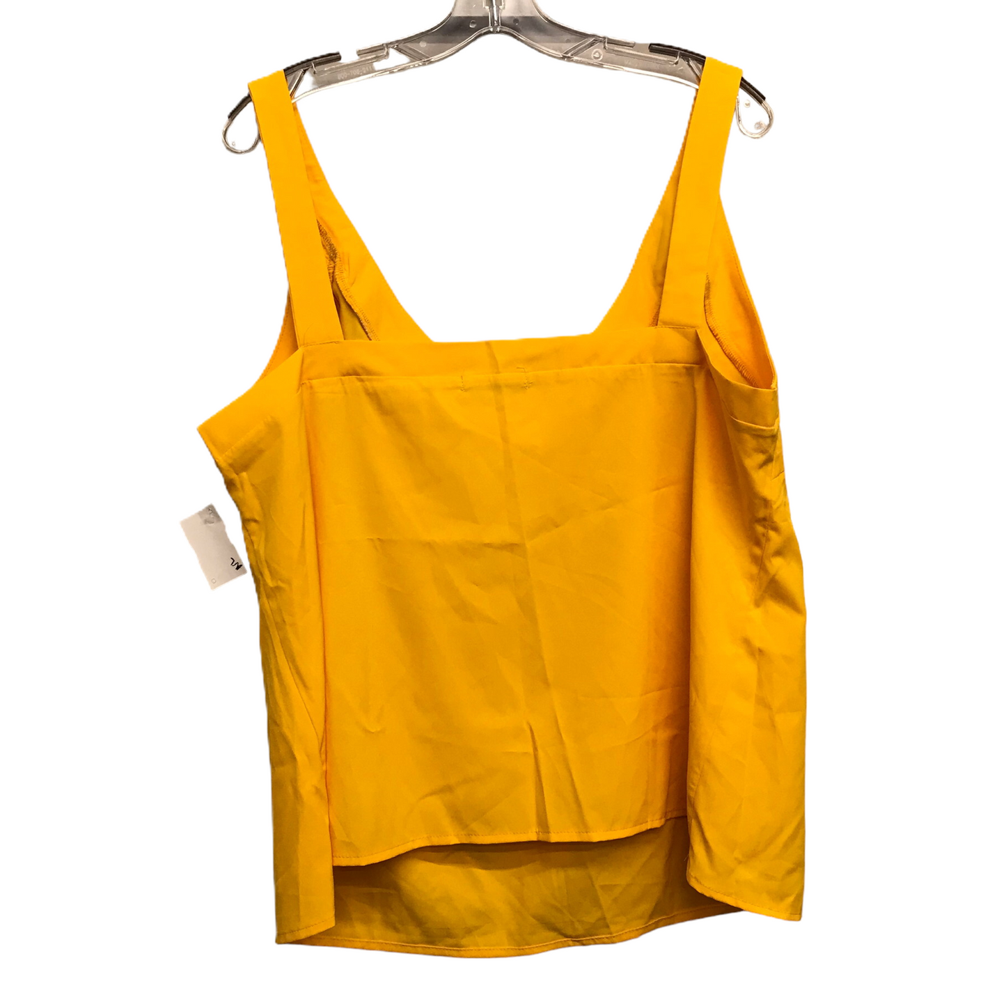 Top Sleeveless By Sheilay In Yellow, Size: 3x