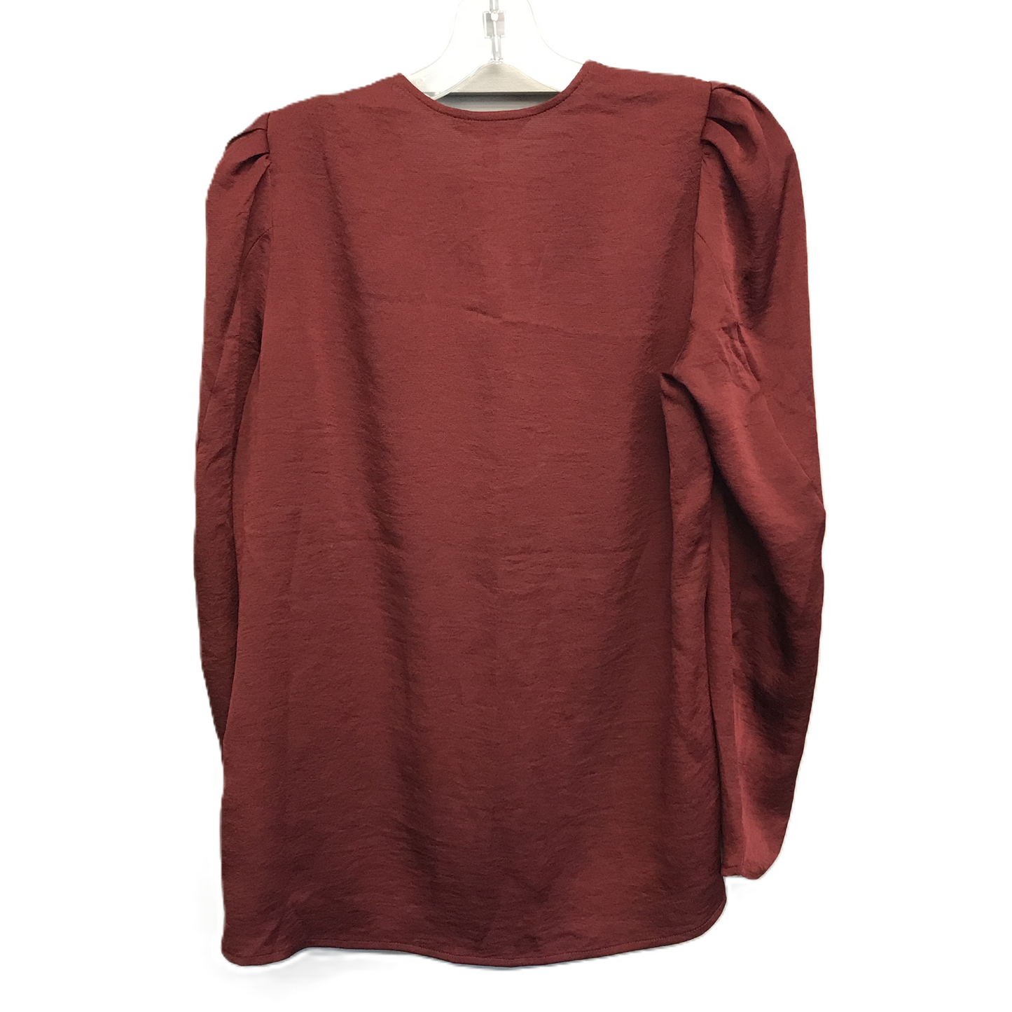 Top Long Sleeve By Express In Red, Size: M