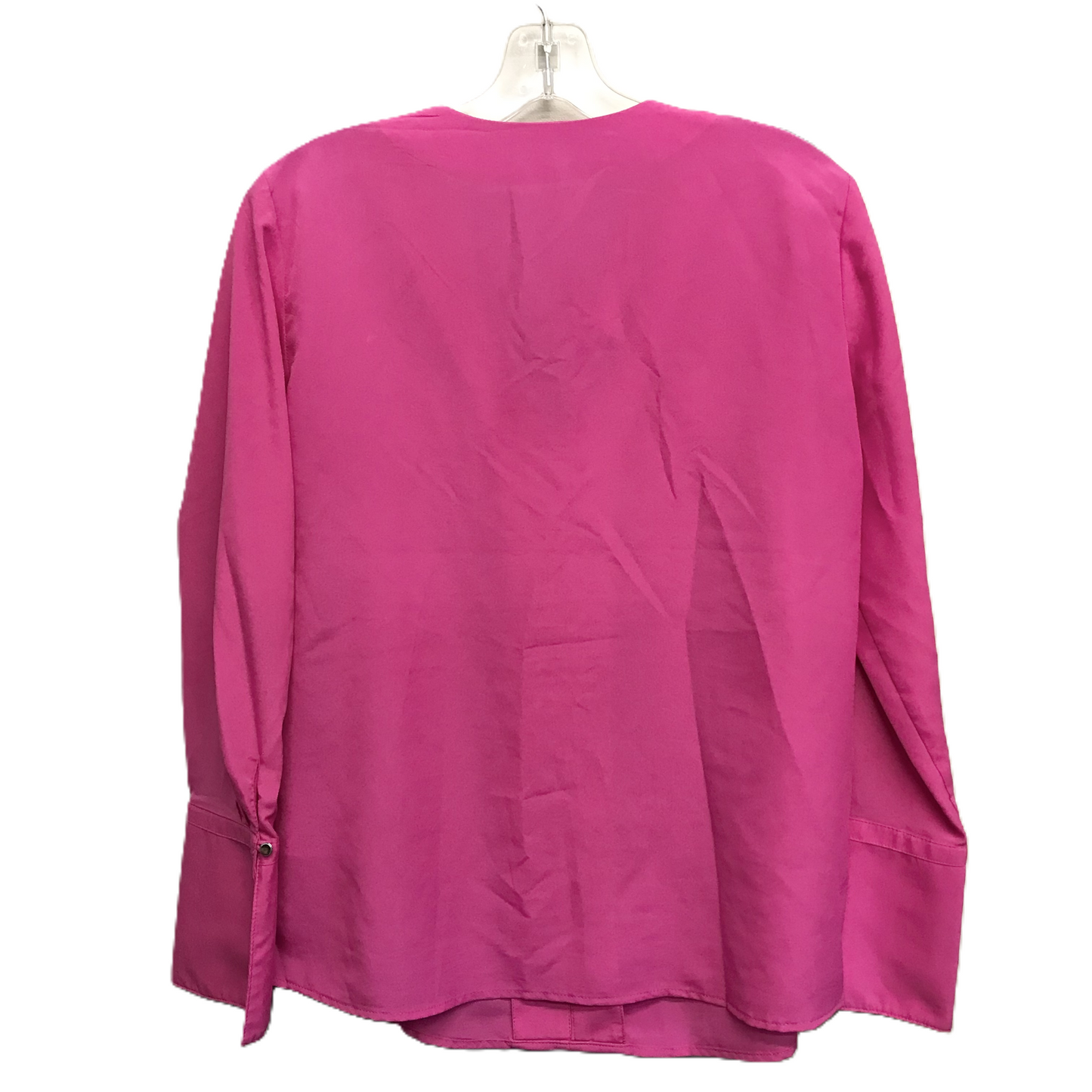 Top Long Sleeve By Banana Republic In Pink, Size: M