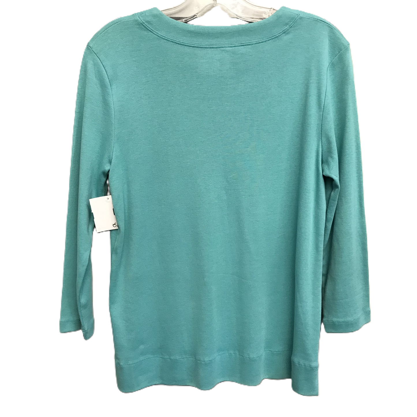 Top Long Sleeve By Jones New York In Blue, Size: Petite   S