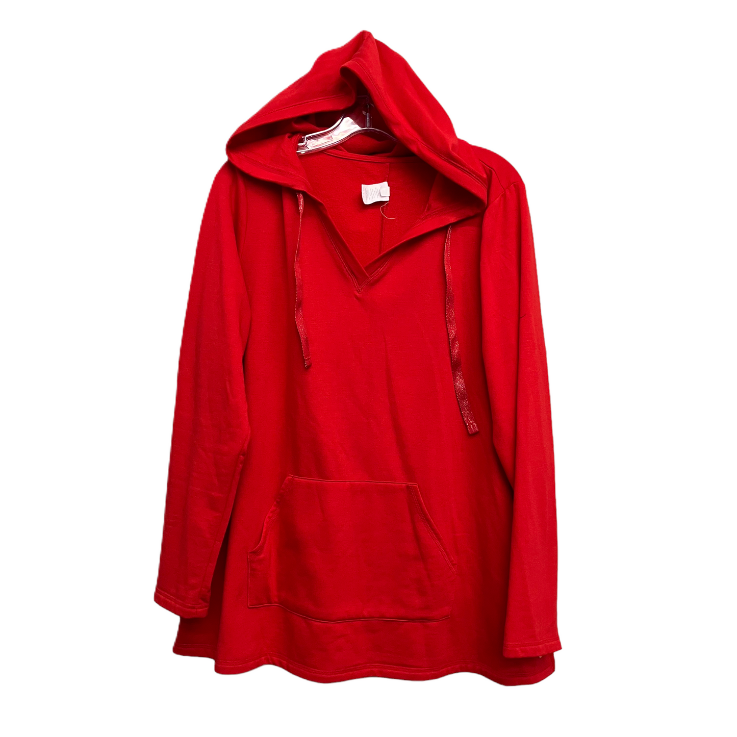 Sweatshirt Hoodie By Livi Active In Red, Size: Xl