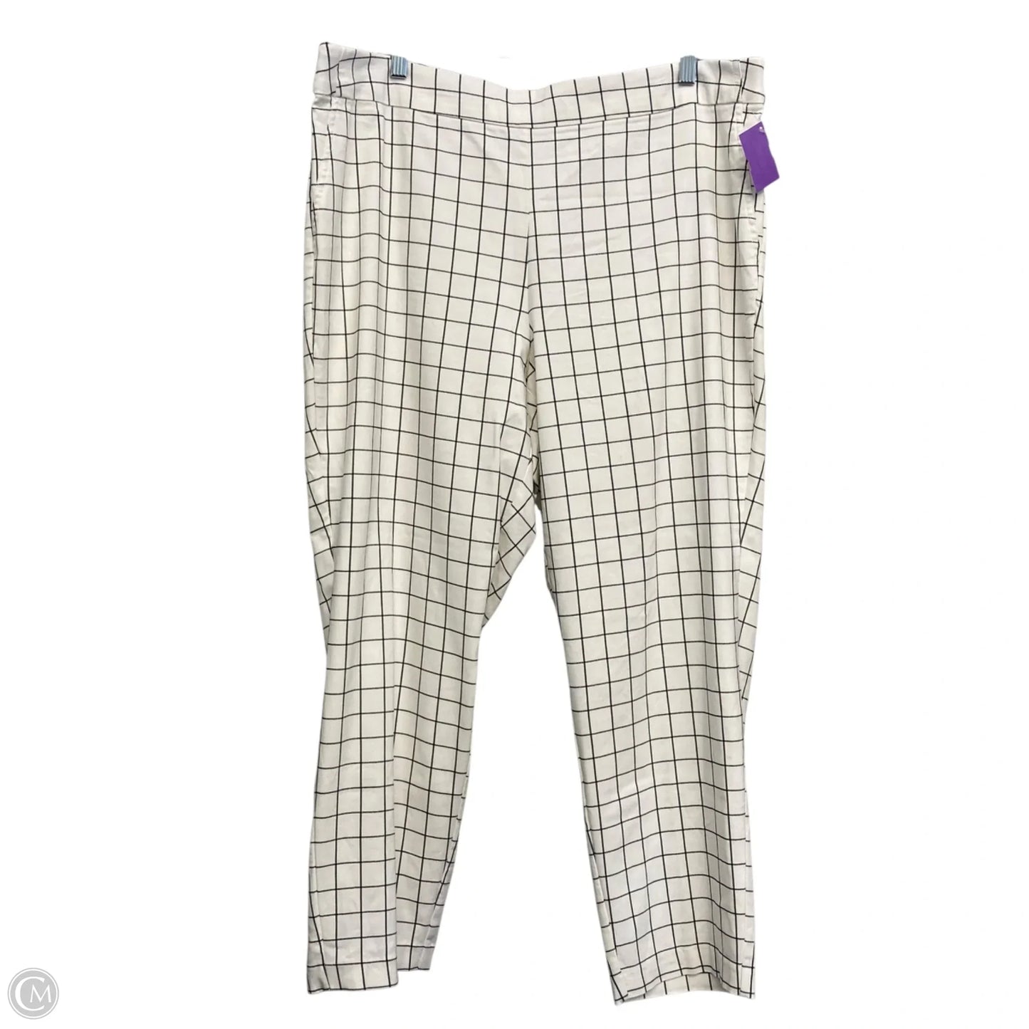 Pants Dress By Jones New York In Black & Cream, Size: 20