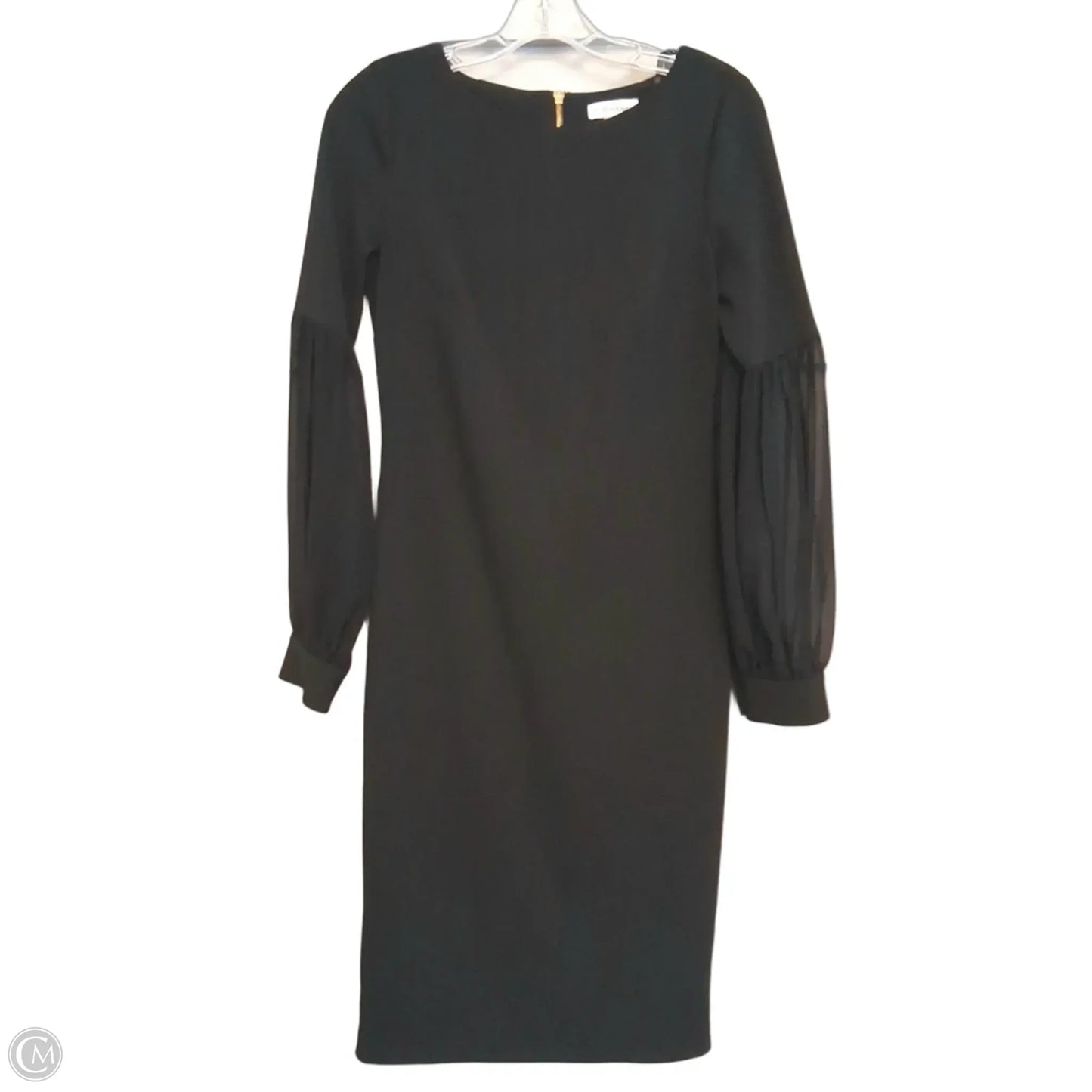 Dress Work By Calvin Klein In Black, Size: S
