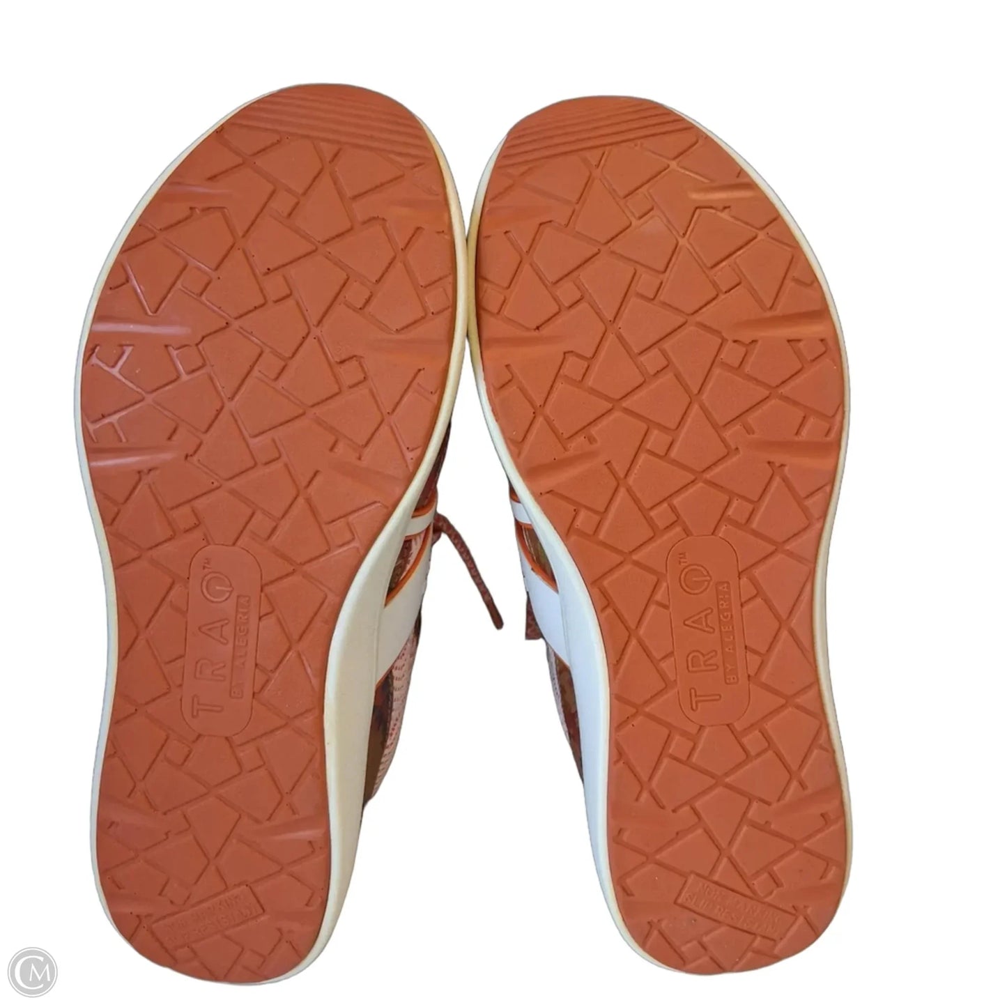 Shoes Athletic By Alegria In Orange, Size: 6.5