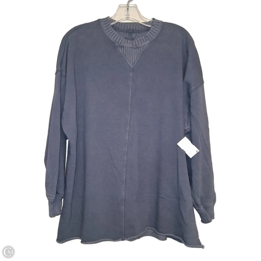 Sweatshirt Crewneck By Aerie In Blue, Size: S