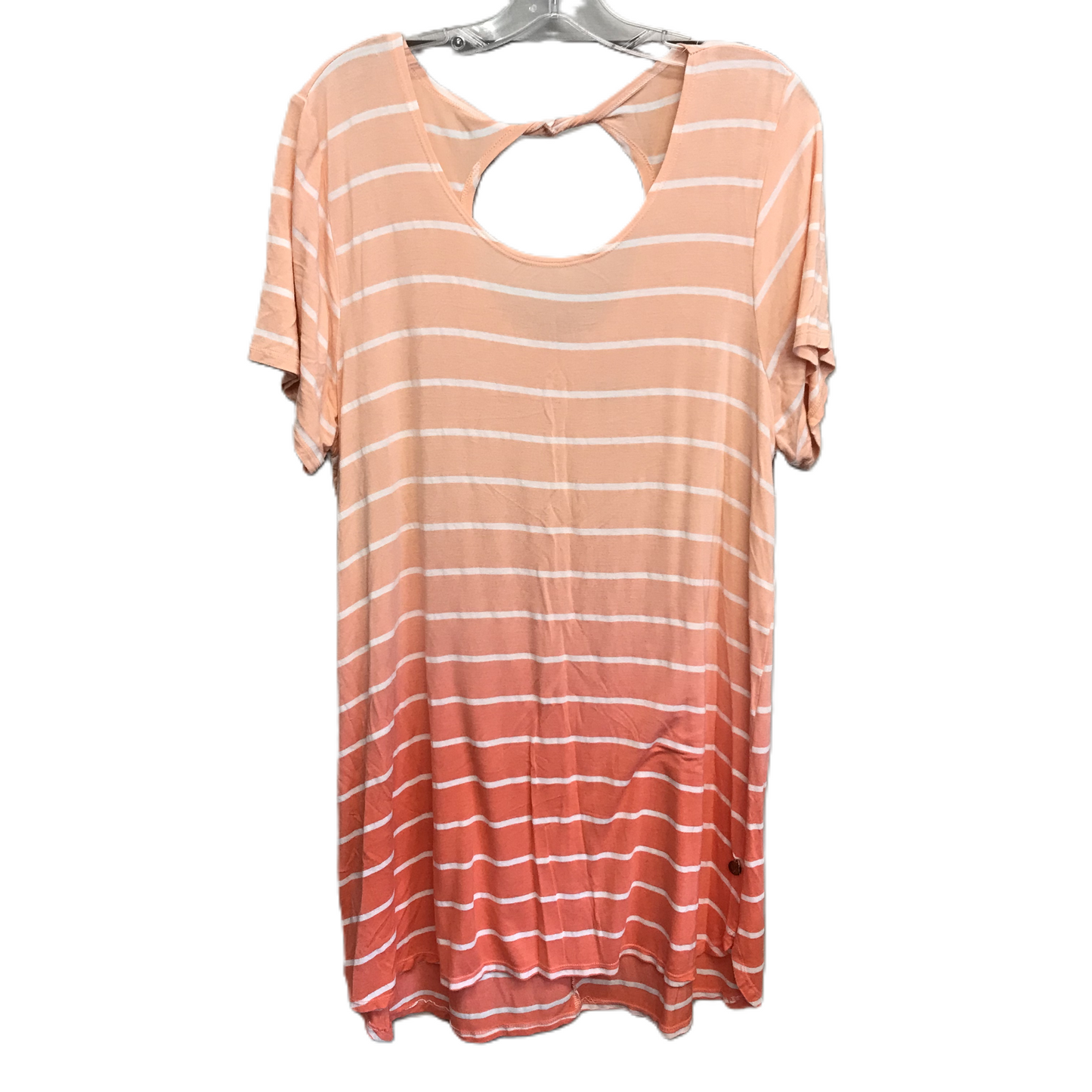 Peach Top Short Sleeve By Livi Active, Size: L