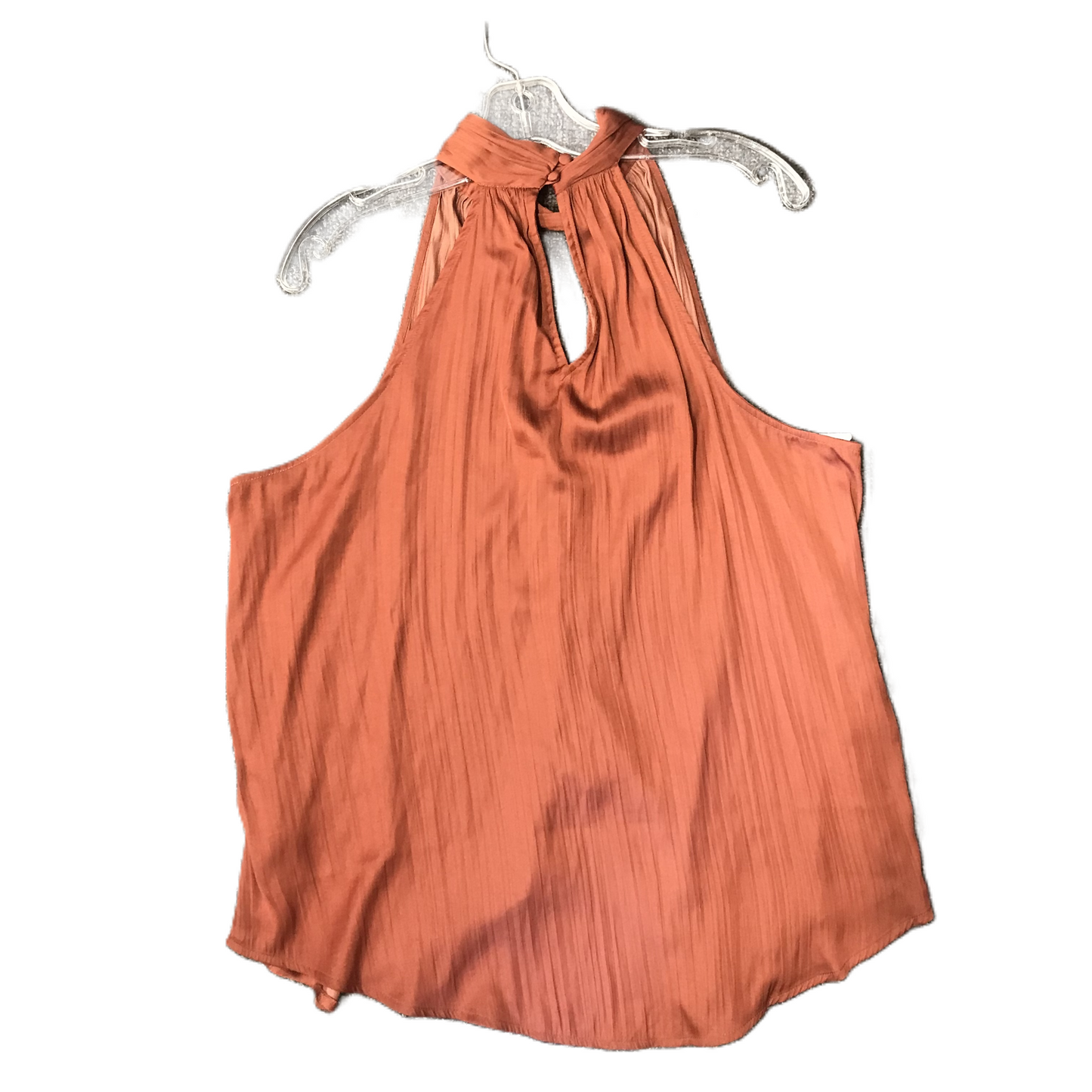 Orange Top Sleeveless By Anthropologie, Size: Xl