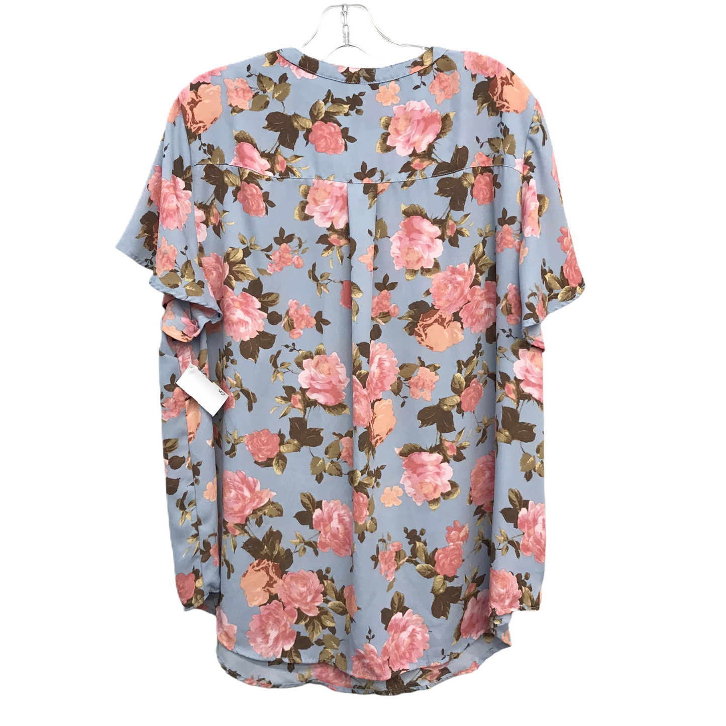 Top Short Sleeve By Torrid In Floral Print, Size: 2x