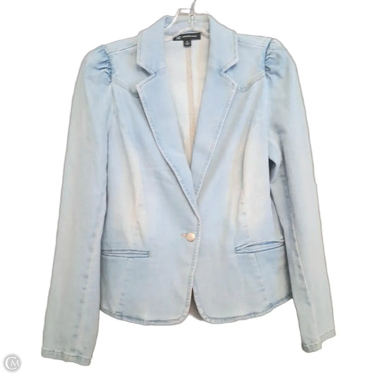 Blazer By Inc In Blue Denim, Size: M