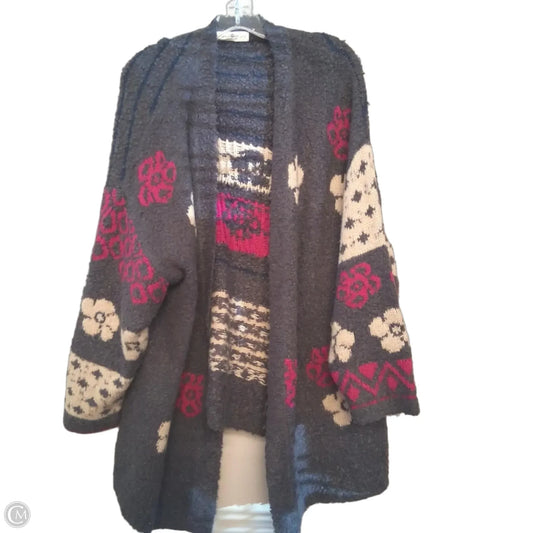 Sweater Cardigan By Natural Life In Grey, Size: Xl