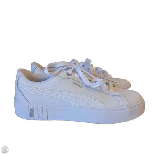Shoes Sneakers By Puma In White, Size: 9