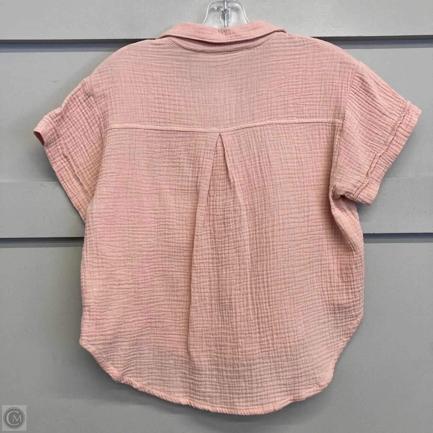 Top Short Sleeve By Altard State In Peach, Size: Xs