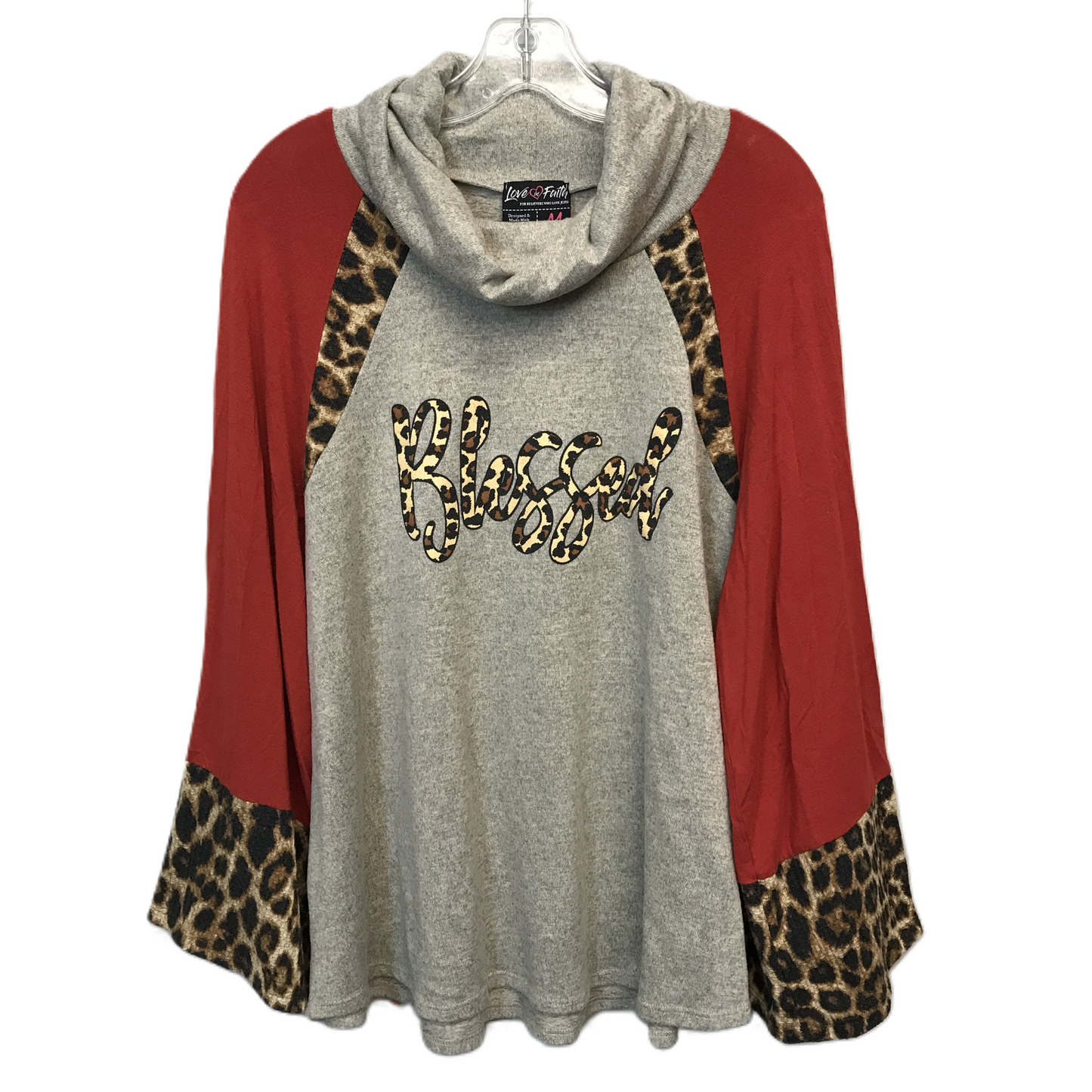 Top Long Sleeve By Love in Faith Size: M