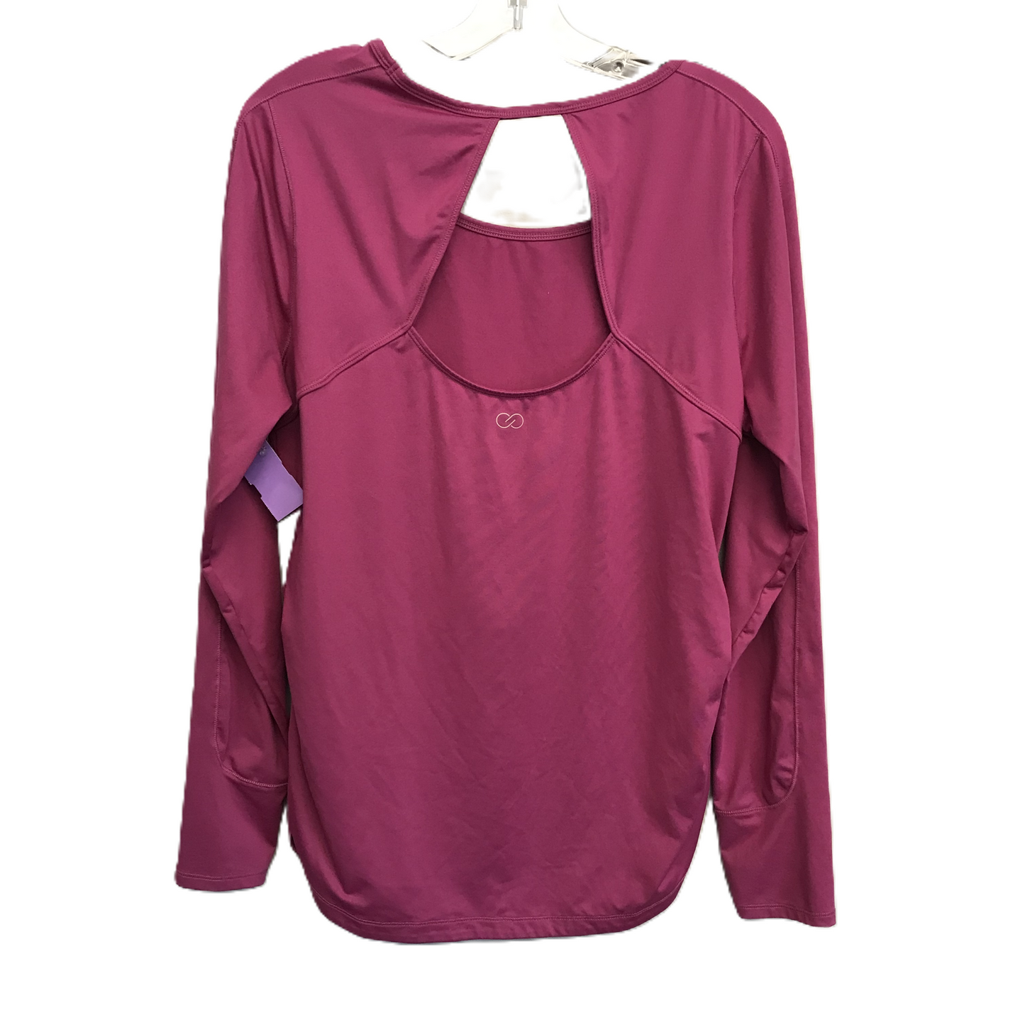 Pink Athletic Top Long Sleeve Crewneck By Calia, Size: Xs