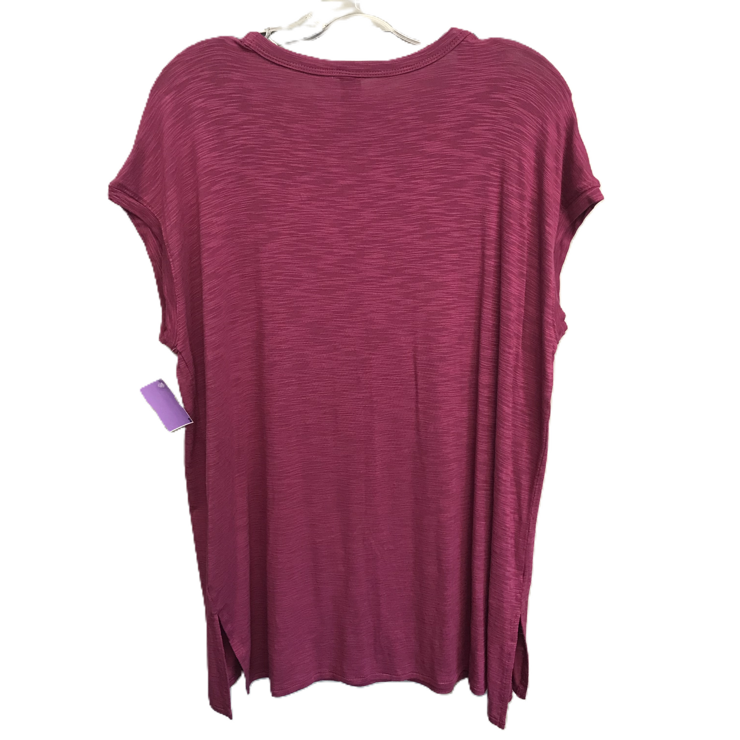 Pink Top Short Sleeve Basic By Old Navy, Size: S